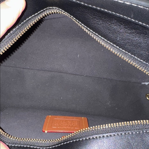 Coach Black Leather Crossbody - Picture 7 of 9